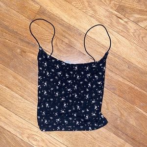 Garage Floral Crop Top